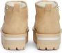 Tommy Jeans Beige Flatform Enkellaarzen voor Vrouwen Beige Dames - Thumbnail 15