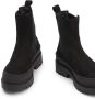 Tommy Jeans Chelsea boots van leer met labelpatch model 'FOXING BOO' - Thumbnail 10