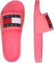 Tommy Jeans Roze Dames Slippers Lente Zomer Collectie Pink Dames - Thumbnail 8