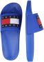 Tommy Hilfiger Heren Tommy Jeans Pool Slide Ess Ultra Blue BLAUW - Thumbnail 15