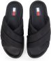 TOMMY JEANS Slippers TJW FLATFORM SANDAL plateau zomerschoen instapschoen met gewatteerde bandages - Thumbnail 11