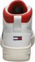 Tommy Hilfiger Jeans Basket Cupsole Dames Leren sneakers EN0EN01506YBL - Thumbnail 8