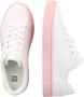 Tommy Jeans Roze Leren Sneakers voor Vrouwen Pink Dames - Thumbnail 11