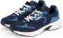 Tommy Hilfiger suede heren dad sneakers blauw Echt leer Uitneembare zool - Thumbnail 3