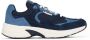 Tommy Hilfiger suede heren dad sneakers blauw Echt leer Uitneembare zool - Thumbnail 6