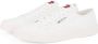 TOMMY JEANS Plateausneakers TJM LACE UP CANVAS COLOR vrijetijdsschoen lage schoen veterschoen met logo-patch op de tong - Thumbnail 8