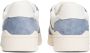 Tommy Jeans leren sneakers wit blauw - Thumbnail 6