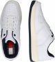Tommy Jeans Witte sneakers voor heren van Tommy Hilfiger Jeans White Heren - Thumbnail 11