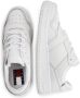 TOMMY JEANS Basket Cupsole Lage sneakers Leren Sneaker Heren Wit - Thumbnail 6