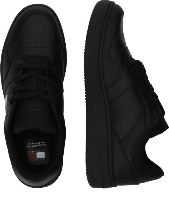 TOMMY JEANS Plateausneakers TJW RETRO BASKET ESS vrijetijdsschoen lage schoen veterschoen met zijlogo-vlag - Foto 9