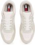 Tommy Jeans TJM Retro Basketess leren sneakers ecru - Thumbnail 7