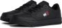 TOMMY JEANS Plateausneakers (NEW) TJM CUPSOLE LEATHER ESS vrijetijdsschoen lage schoen veterschoen in basket-look - Thumbnail 10