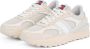 TOMMY JEANS Plateausneakers TJW TECH RUNNER vrijetijdsschoen lage schoen veterschoen in materiaal-mix - Thumbnail 8