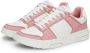 Tommy Hilfiger Sportieve Vetersneakers Roze Contrast Logo Pink Dames - Thumbnail 12