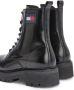 Tommy Hilfiger Veterboots in zwart voor Dames - Thumbnail 10