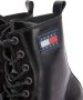 Tommy Hilfiger Veterboots in zwart voor Dames - Thumbnail 11