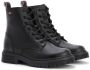 Tommy Hilfiger Zwarte LaceUp Enkellaarzen - Thumbnail 4