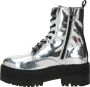 Tommy Hilfiger Grijze Platform Enkellaarzen - Thumbnail 4