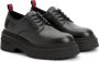 Tommy Jeans Zwarte Veterschoenen voor Formele Gelegenheden Black Dames - Thumbnail 2