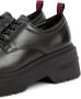 Tommy Jeans Zwarte Veterschoenen voor Formele Gelegenheden Black Dames - Thumbnail 4