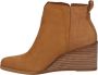 TOMS 10020211 Clare Enkellaarsjes voor dames Tan - Thumbnail 3