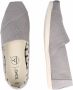 TOMS Espadrilles Dames Instappers Damesschoenen Canvas Alpargata Riviera Grijs - Thumbnail 6