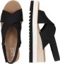 TOMS Diana Crossover Sandalen Dames Zwart - Thumbnail 3
