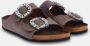 TRENDYOL SHOES Witte Stenen Accessoire Gedetailleerde Dubbele Gesp Damespantoffels Belastingss24Te00002 - Thumbnail 4