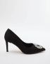 TRENDYOL SHOES Zwarte Stenen Dames Klassieke Stiletto Dunne Hak Avondschoenen Takaw25To00030 - Thumbnail 3