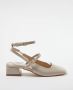 TRENDYOL SHOES Vanille Gele Mary Jane Enkelband Vierkante Teen Dames Hoge Hak Schoenen Belastingss24To00009 - Thumbnail 3