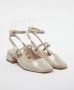 TRENDYOL SHOES Vanille Gele Mary Jane Enkelband Vierkante Teen Dames Hoge Hak Schoenen Belastingss24To00009 - Thumbnail 4