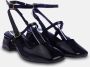 TRENDYOL SHOES Babyblauwe Mary Jane Enkelband Vierkante Neus Hoge Hakken Schoenen Voor Dames Takss24To00009 - Thumbnail 7