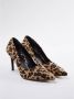 TRENDYOL SHOES Veelkleurige Luipaardpatroon Dames Bruine Klassieke Dunne Hak Schoenen Takaw25To00018 - Thumbnail 4