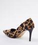 TRENDYOL SHOES Veelkleurige Luipaardpatroon Dames Bruine Klassieke Dunne Hak Schoenen Takaw25To00018 - Thumbnail 5