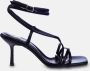 TRENDYOL SHOES Metallic Roze Dames Enkelband Sandalen Met Hak Takss24To00001 - Thumbnail 3