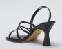 TRENDYOL SHOES Zwarte Enkelband Dunne Hak Vierkante Neus Dames Sandalen Met Hak Takss25To00003 - Thumbnail 5