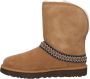 UGG CLASSIC SHORT CRESCENT W SnowbootsGevoerde laarzenDames laarzen Cognac - Thumbnail 3