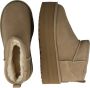 UGG CLASSIC ULTRA MINI PLATFORM W Volwassenen Gevoerde laarzenSnowbootsDames laarzen Wit beige - Thumbnail 36