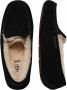 UGG Pantoffels Dames Sloffen Instappers Suède Harde zool Dichte hiel 1106878 Zwart - Thumbnail 15