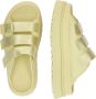 UGG dames slipper Goldenglow in geel rubber - Thumbnail 16