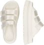 UGG dames slippers Goldenglow slide in wit rubber - Thumbnail 4