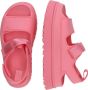 UGG Plateausandalen Goldenglow zomerschoen strandschoen plateausandaal met klittenbandsluitingen - Thumbnail 10