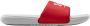 Under Armour Ansa Fixed Slides 3023761-104 Mannen Rood Slippers - Thumbnail 2