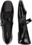 Vagabond Shoemakers Zwarte Leren Ballerina Schoenen met Gesp - Thumbnail 8
