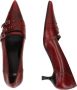 VAGABOND SHOEMAKERS Pumps Dames Lykke 5714 Maat: 37 Materiaal: Leer Kleur: Rood - Thumbnail 5