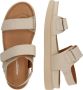 Vagabond Shoemakers Beige-Nude Leren Sleehak Sandalen Beige Dames - Thumbnail 5