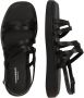 Vagabond Shoemakers Zwarte Leren Sandalen Connie 501 Black Dames - Thumbnail 12