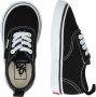 Vans Authentic Elastic Lace sneakers zwart wit Textiel 23.5 - Thumbnail 6
