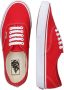 Vans Rode UA Authentic Lage Sneakers Red - Thumbnail 8