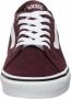 VANS Filmore Decon suède sneakers donkerrood wit - Thumbnail 12